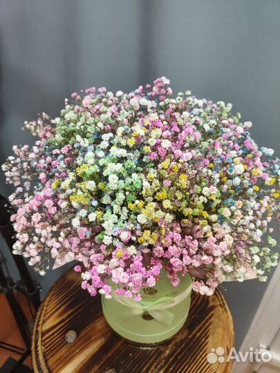 Букет из гипсофилы