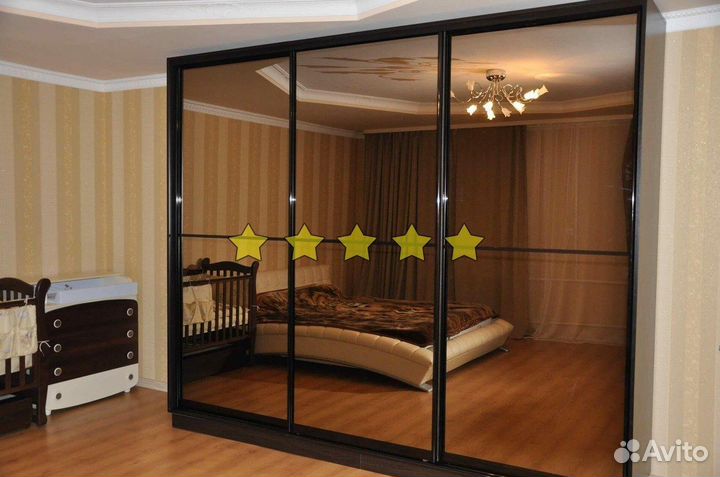 Шкаф с зеркалом на заказ по вашим размерам