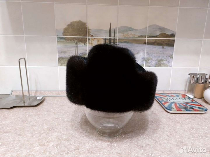 Шапка норковая (ушанка)