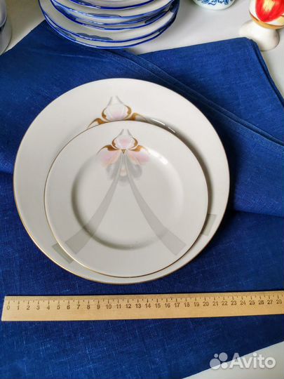 Тарелки сервиз Jlmenau Ильменау гдр 1973 - 1977 г