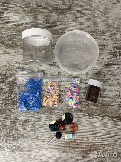 Набор для творчества. Слаймы/дизайн ногтей