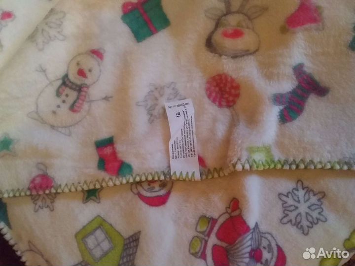 Одеяло, плед детский флисовый