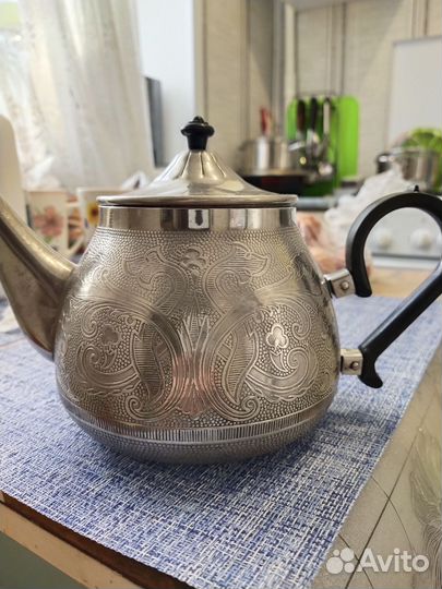 Чайник заварник кованный