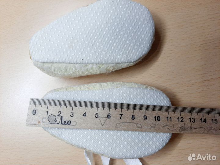 Пинетки туфельки 11 см