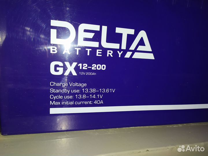 Аккумулятор для ибп Delta GX Xpert 200Ач