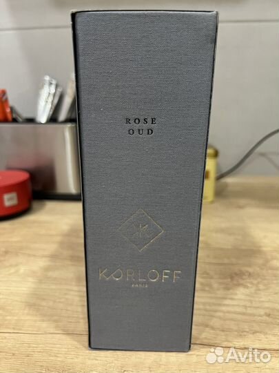 Туалетная вода Korloff rose oud оригинал
