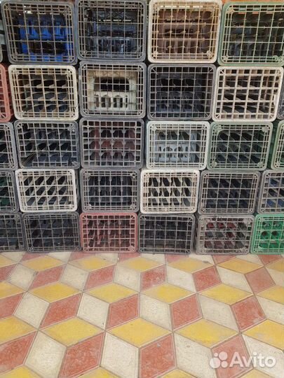 Пластмассовые ящики для бутылок