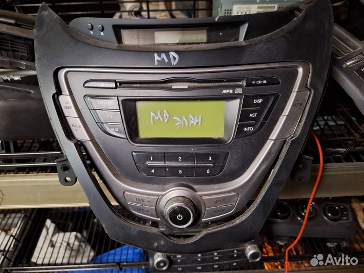 Магнитола штатная Hyundai elantra md 5