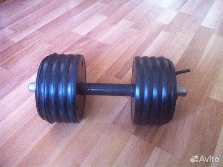 Разборная гантель миг 20 кг (поздний СССР)