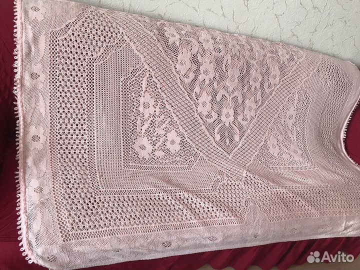 Покрывало на кровать,натуральная нить,2,5на 1,7