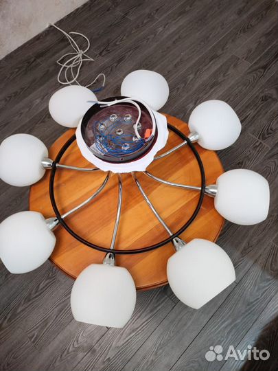 Люстра потолочная подвесная бу