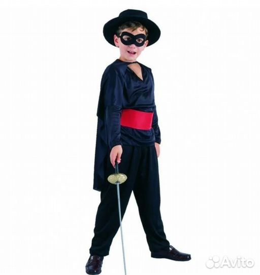 Новогодний костюм зорро