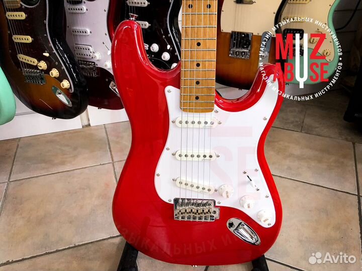 Электрогитара Harley Benton ST-62 CC MN Dakota Red