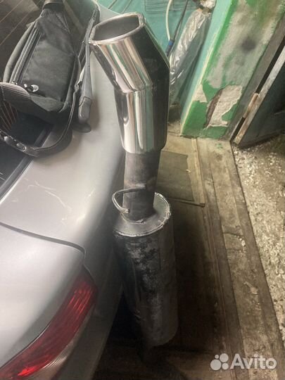 Глушитель прямоток стингерваз приора хеч