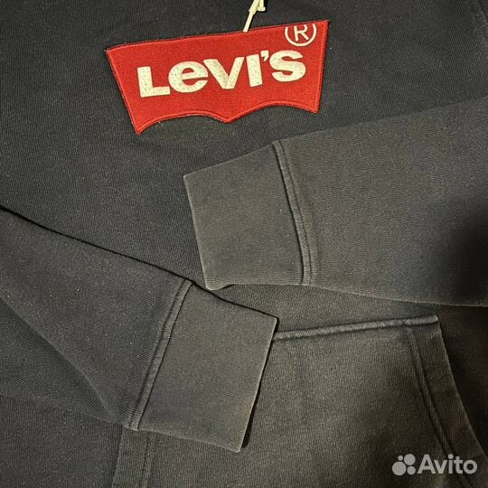 Big classic logo худи Levis оригинал