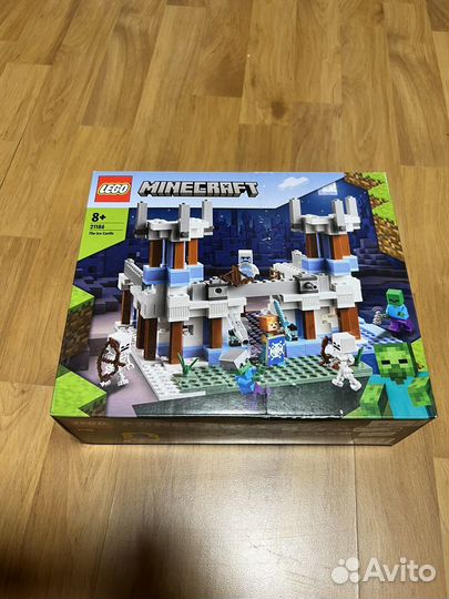 Конструктор Lego Minecraft 21186 Ледяной замок