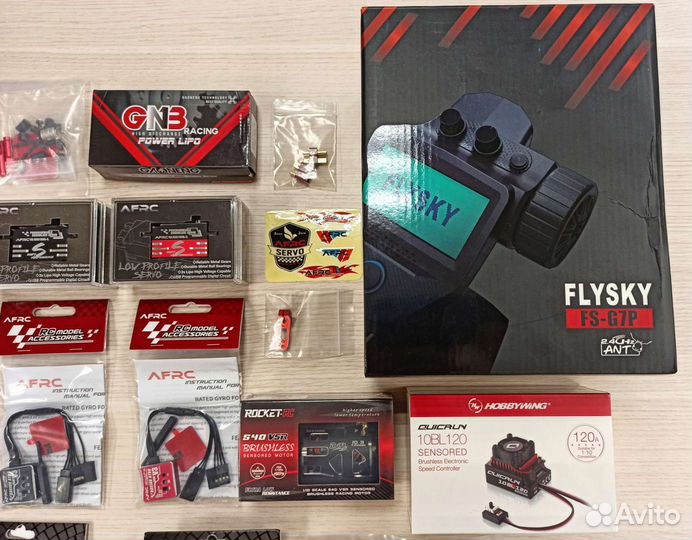 Запчасти для RC моделей 1/10