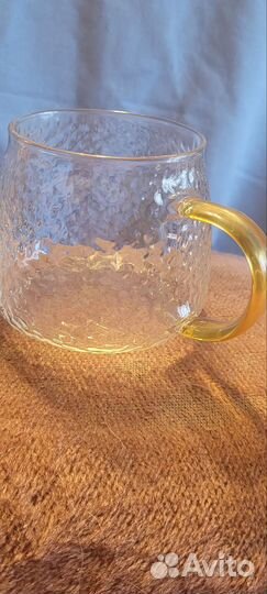 Кружка стеклянная