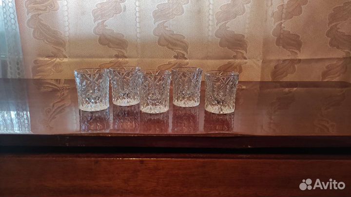 Хрустальные рюмки СССР