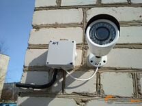 Установка и подключение систем видеонаблюдения
