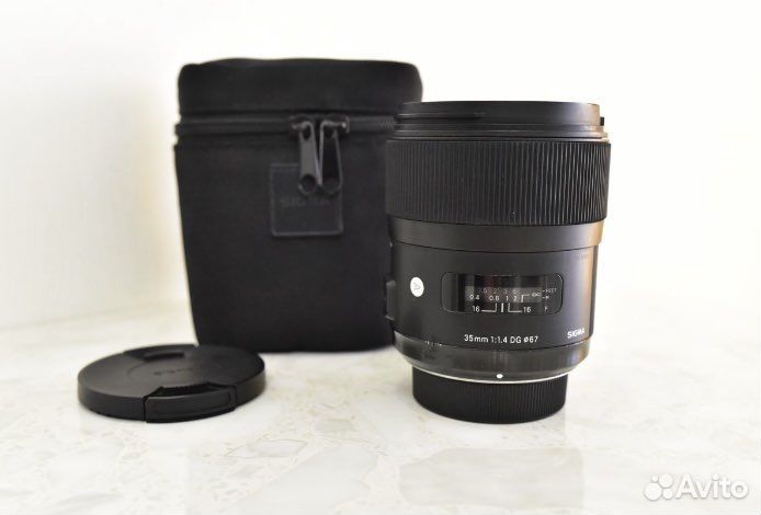 Объектив sigma 35mm f/1.4 DG HSM Art на Nikon
