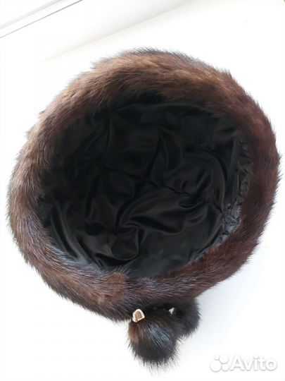 Шапка норковая женская