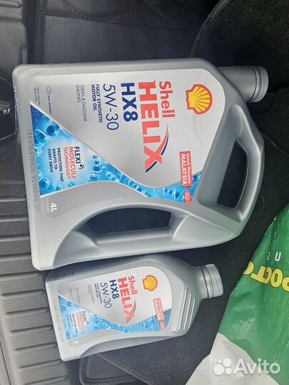 Масло моторное 5w30 shell