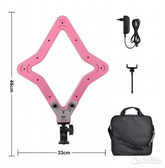 Кольцевая лампа Звезда