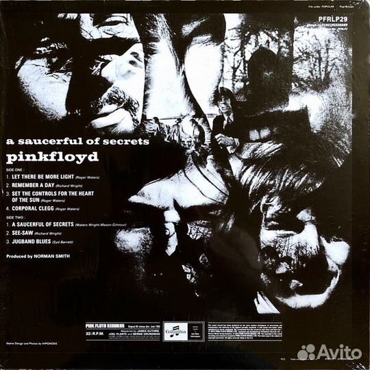 Виниловая пластинка Pink Floyd - A Saucerful Of Se