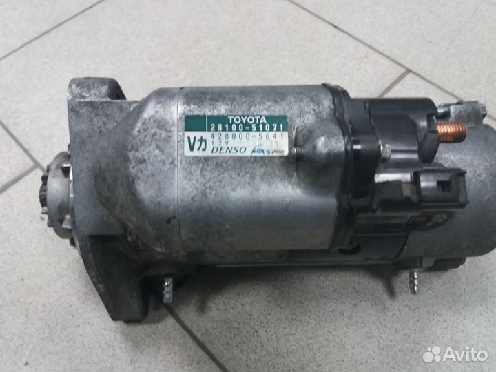 Стартер Toyota