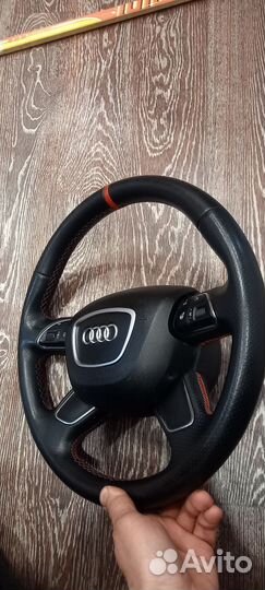Руль audi a6 c7 с подогревом и перфорацией