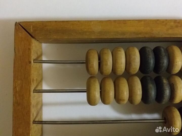 Счеты деревянные детские