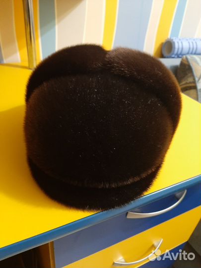 Меховая мужская кепка, разм. 57