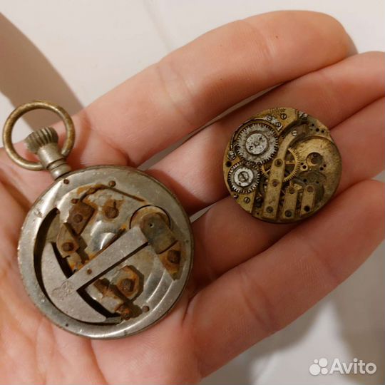 Часы карманные шагомер сажень