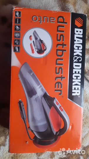 Автомобильный пылесос Black&Decker dustbuster