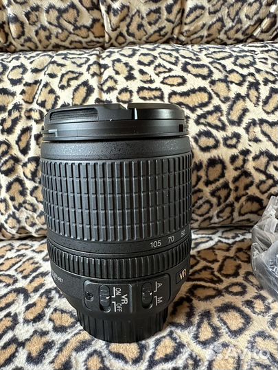 Объектив nikon dx af-s nikkor 18-105mm как новый