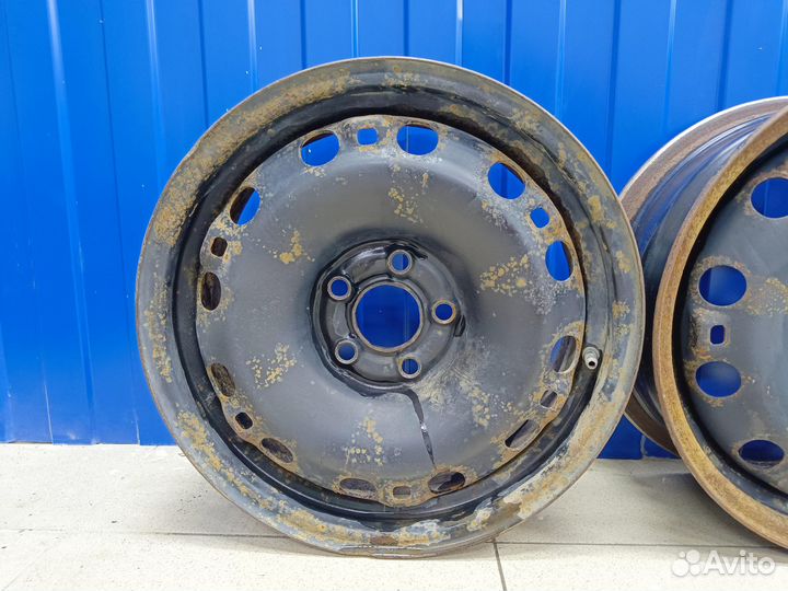Диск штампованный R15 / 5x100 J6 38ET DIA57.1
