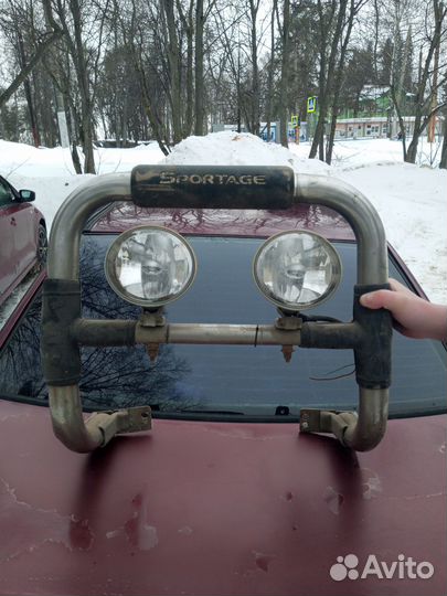 Кенгурятник на kia Sportage