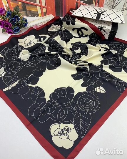 Платки брендовые hermes fendi chanel