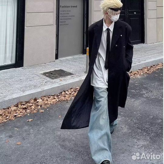 Клеш Джинсы Rick Owens type