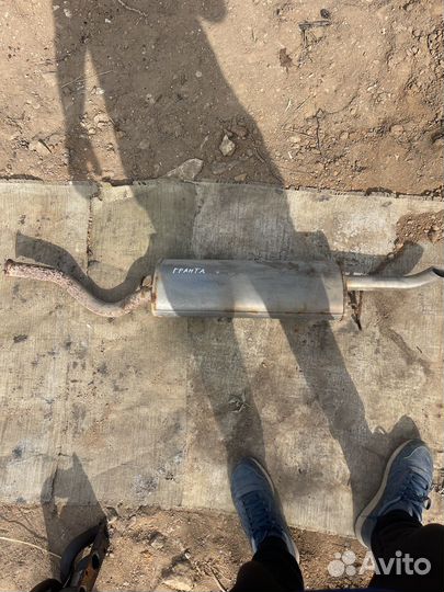 Задняя банка ваз granta