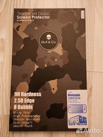 Защитное стекло Nintendo Switch oled