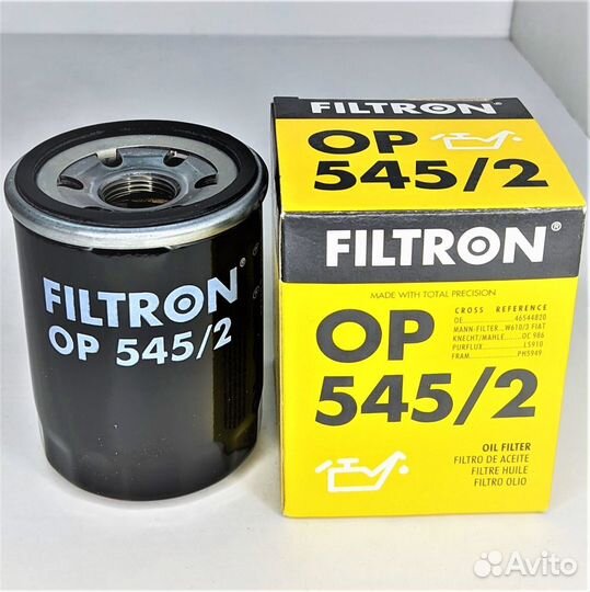 Фильтр масляный Renault D4F 1,2 л.Высокий