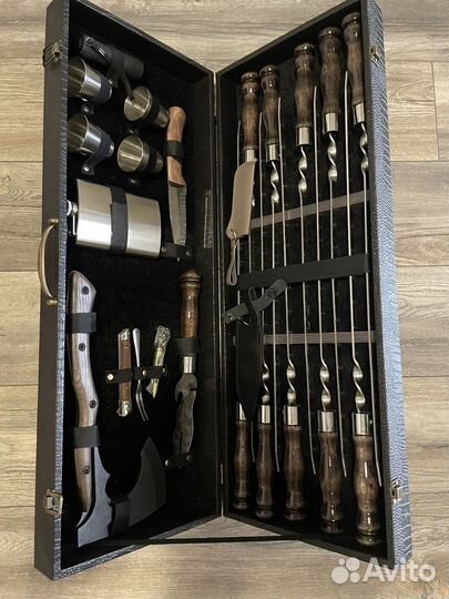 Подарочный набор с шампурами