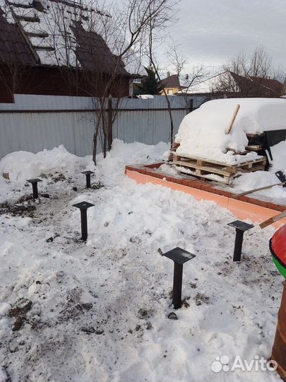 Винтовые сваи замена фундамента