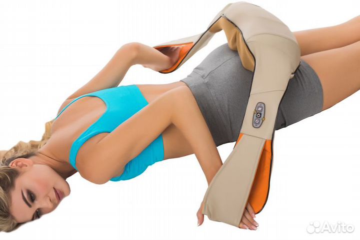 Массажер для спины шеи тела / Подушка массажная