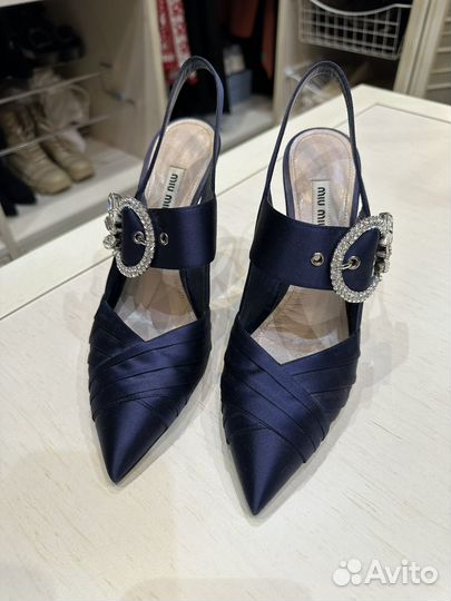 Босоножки miu miu