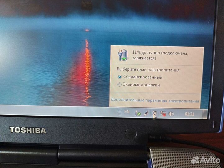 Ретро ноутбук Toshiba