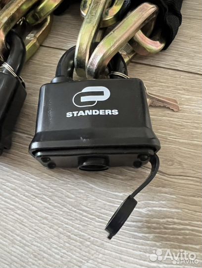 Противоугонная цепь с замком