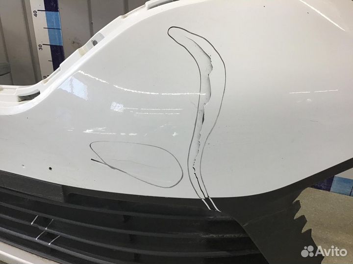 Бампер передний Renault Kaptur 2016